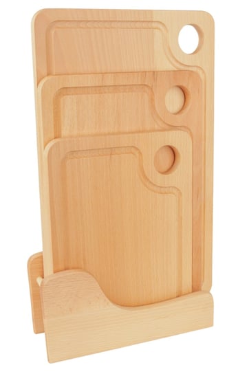 Deski drewniane komplet 3 szt. - różnorodność i funkcjonalność w jednym zestawie Woodcarver