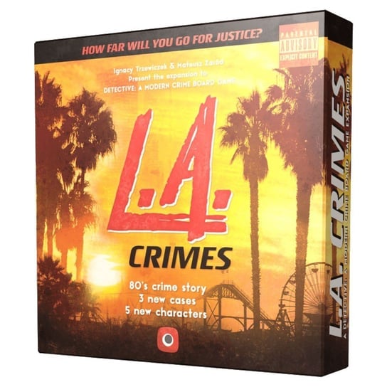 Detective: Detective: L.A. Crimes gra planszowa Portal Games Portal Games