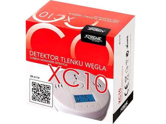 Detektor czujnik czadu XC10 3xAA Xtreme