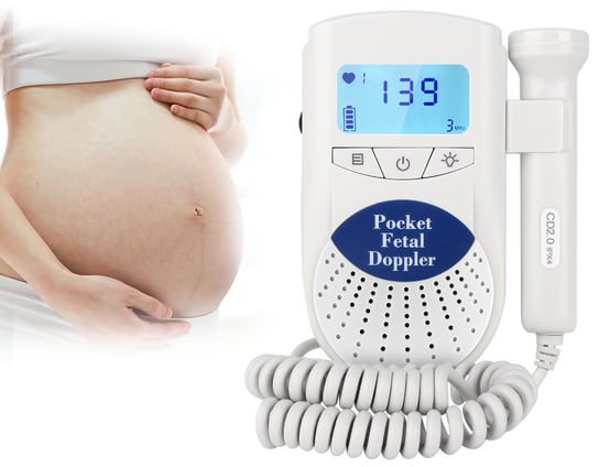 Detektor Tętna Płodu Dziecka Monitor Doppler Inna marka