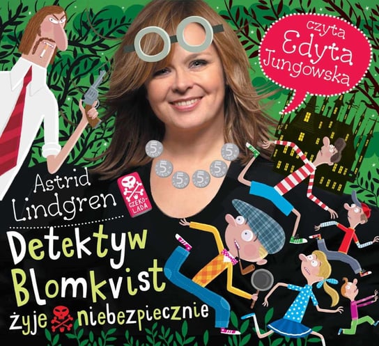 Detektyw Blomkvist żyje niebezpiecznie - audiobook Lindgren Astrid