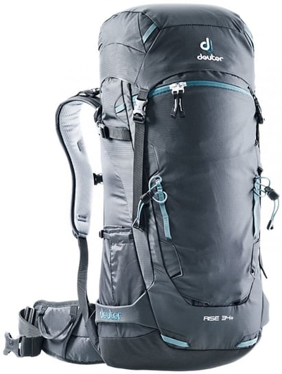 Deuter, Plecak turystyczny, Rise 34+ black, czarny, 72x28x23 cm Deuter