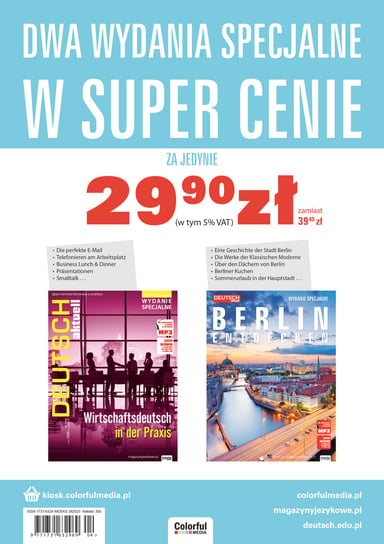 Deutsch Aktuell Wydanie Specjalne Zestaw Colorful Media