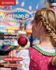 Deutsch im Einsatz Coursebook with Digital Access Duncker Sophie, Marshall Alan, Brock Conny, Fox Katrin
