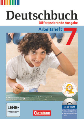 Deutschbuch 7. Schuljahr. Arbeitsheft mit Lösungen und Übungs-CD-ROM Cornelsen Verlag Gmbh, Cornelsen Verlag