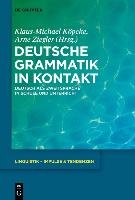 Deutsche Grammatik in Kontakt Gruyter Mouton