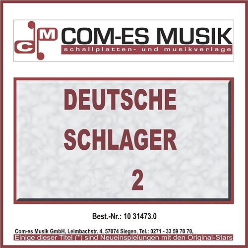 Deutsche Schlager 2 Various Artists