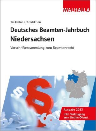 Deutsches Beamten-Jahrbuch Niedersachsen 2023 Walhalla Fachverlag