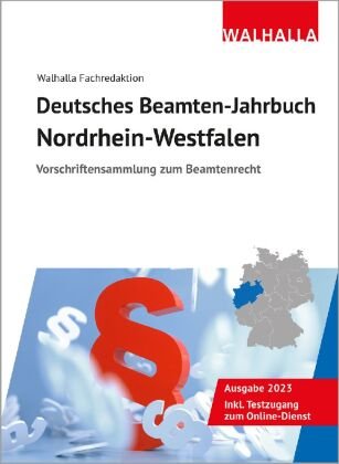 Deutsches Beamten-Jahrbuch Nordrhein-Westfalen 2023 Walhalla Fachverlag