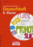Deutschheft 6. Klasse - kurz geübt & schnell kapiert Lubke Diethard