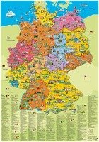 Deutschland politisch Poster K&S Druckbunt Verlag