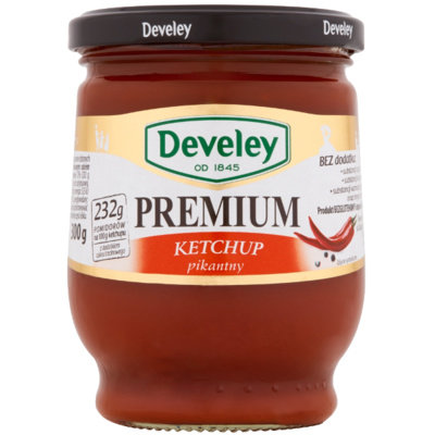 Develey, Ketchup Premium pikantny, 300 g Develey