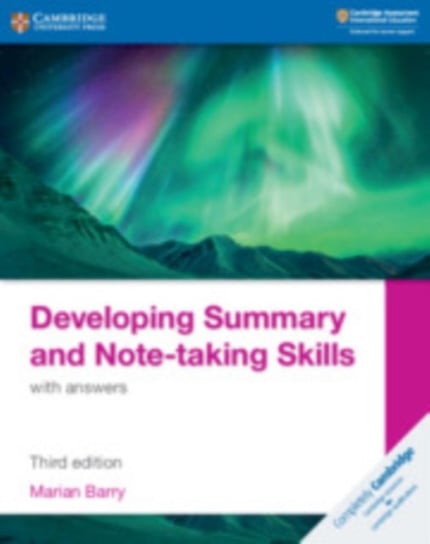 Developing Summary and Note-taking Skills with answers Marian Barry