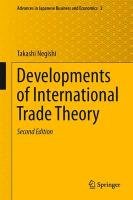 Developments of International Trade Theory Negishi Takashi
