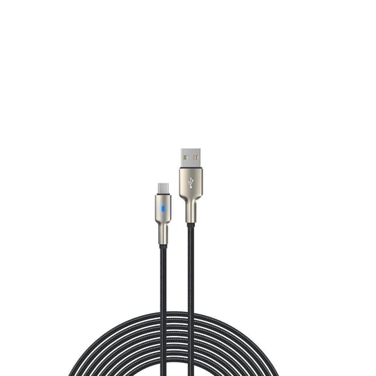Devia, Kabel Mars USB - USB-C 1,5 m 2,1A, czarny Devia