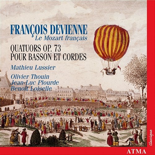 Devienne: 3 String Quartets, Op. 73 Mathieu Lussier, Olivier Thouin, Jean-Luc Plourde, Benoit Loiselle