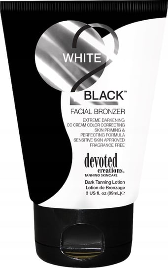 Devoted Creations, White 2 Black Facial, bronzer do twarzy, 89 ml Devoted Creations