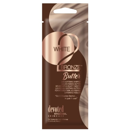 Devoted Creations, White 2 Bronze Butter, Masło do opalania, 15ml Devoted Creations