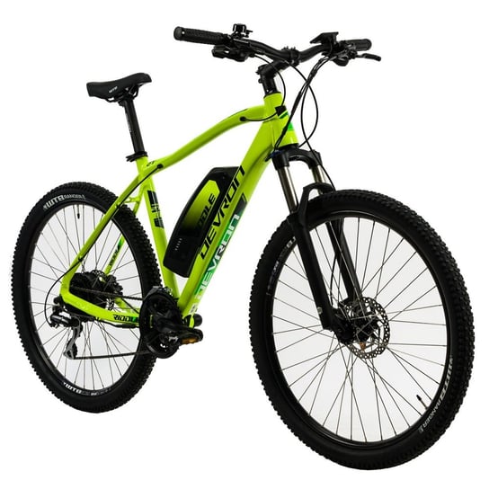 Devron, Elektryczny rower górski Riddle M1.7, 27,5", zólty 2019 Devron