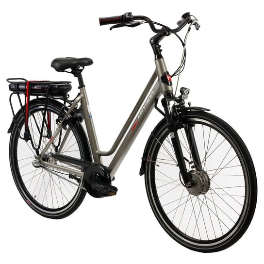 Devron, Miejski rower elektryczny 28122, 28'' - model 2019, szary Devron