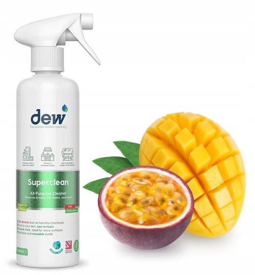 Dew Home Środek Czyszczący Superclean Czystość Dezynfekcja Mango Marakuja 500ml Dew