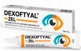 DEXOFTYAL, Żel do oczu, 10 g Dexoftyal