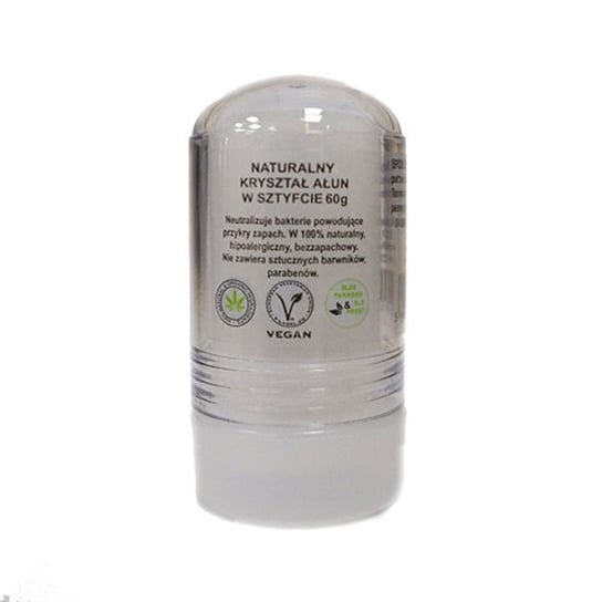 Dezodorant ałun 60 g (sztyft, kamień, antyperspirant, kryształ) Biomika