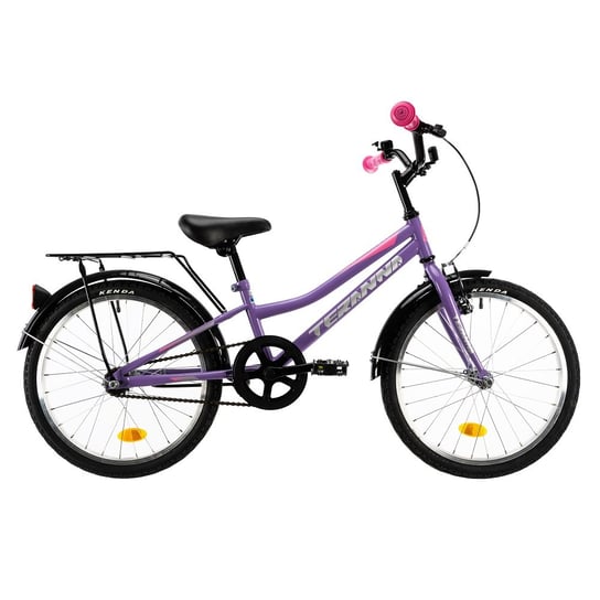 DHS, rower dziecięcy Teranna 2002, 20", fioletowy 2019 DHS