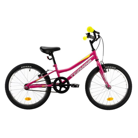 DHS, rower dziecięcy Teranna 2004, 20" - model 2019, różowy DHS