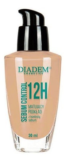 Diadem, Sebum Control, Podkład matujący do twarzy 12h 02 Naturalny, 30 ml Diadem