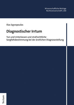 Diagnostischer Irrtum Tectum-Verlag