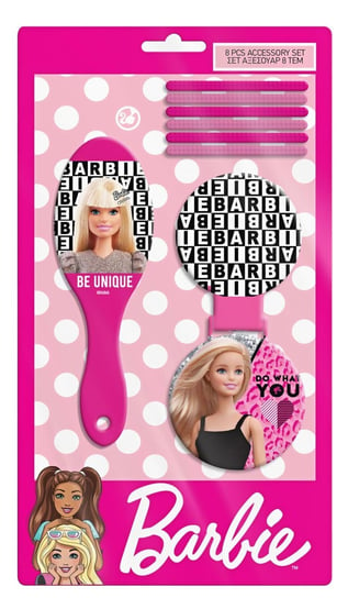Diakakis zestaw akcesoriów do włosów Barbie 8 elementów Diakakis