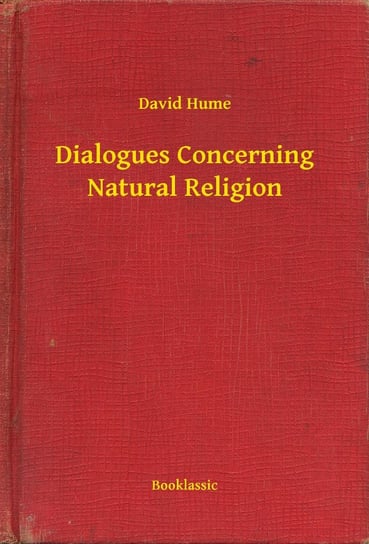 Dialogues Concerning Natural Religion David Hume