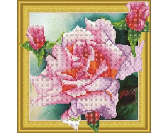 Diamentowa mozaika 30x30 róże Collection D`Art