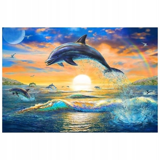 Diamentowa Mozaika Kreatywna Delfin GB0001 Inna marka