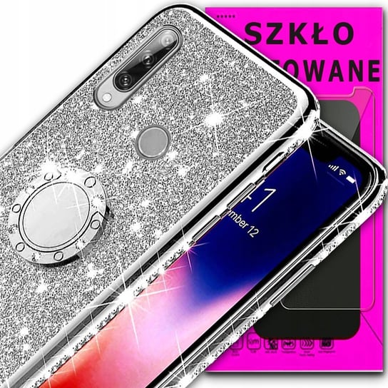 Diamentowe Etui Do Huawei P40 Lite E Oxygen Bling OXYGEN