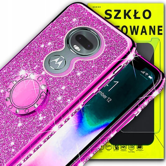 Diamentowe Etui Do Motorola G7 Play Oxygen Bling OXYGEN