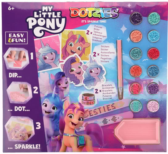 DIAMOND DOTZ, haft diamentowy, zestaw My Little Pony Diamond dotz