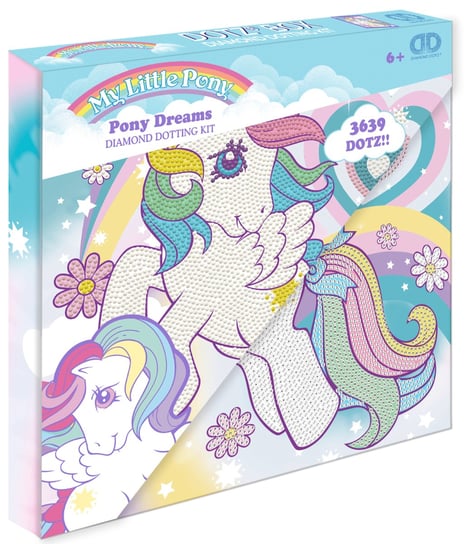 Diamond Dotz, Zestaw kreatywny dla dzieci haft diamentowy Pony dreams Dotz Box Diamond dotz
