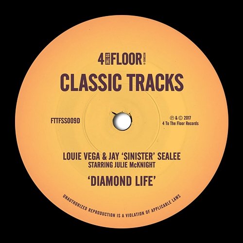 Diamond Life Louie Vega & Jay 'Sinister' Sealee feat. Julie McKnight