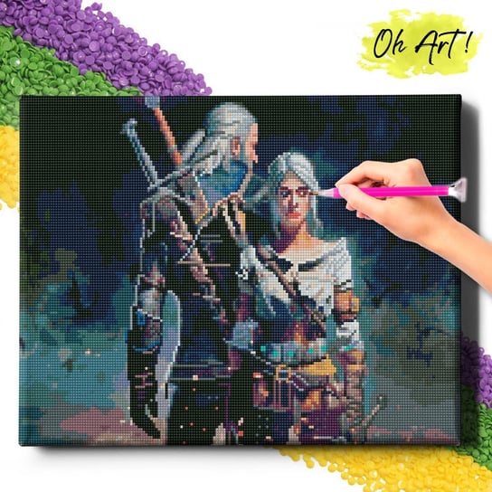 Rotonda 5D Diamond Painting Teschio 40x50 cm Puzzle con Perline da Incollare Pittura a Mosaico Diamond Painting Skull Cranio Vampiro Maschera Puzzle con Brillantini Dipingere con i Numeri Bambini