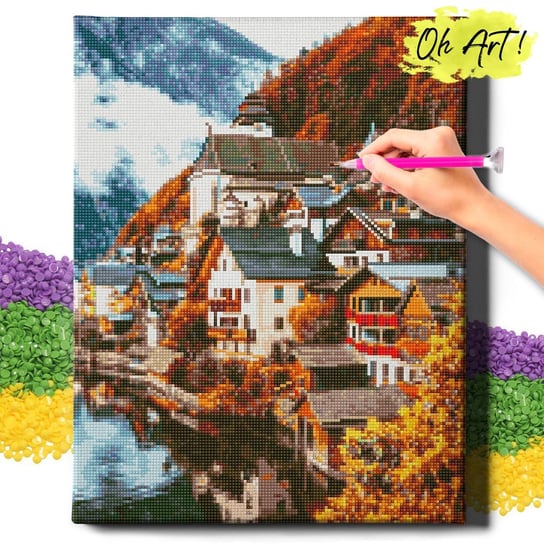 KQMGJYB Diamond Painting 5D, Kit Completo Con Tela Spiaggia E Strass