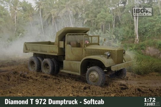 Diamond T972 Dumptruck (Softcab) 1:72 IBG 72087 IBG