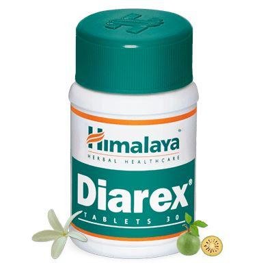 Diarex biegunka czerwonka Himalaya Suplementy diety, 30 tabletek Himalaya
