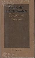 Diarium 1917 bis 1933 Hauptmann Gerhart