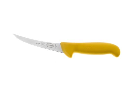 Dick Ergogrip nóż trybownik wygięty elastyczny 13 cm żółty 8298113 2 F. Dick