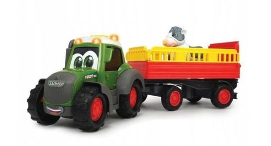 Dickie Toys, ABC Traktor Fendt i przyczepa, 30cm Dickie Toys