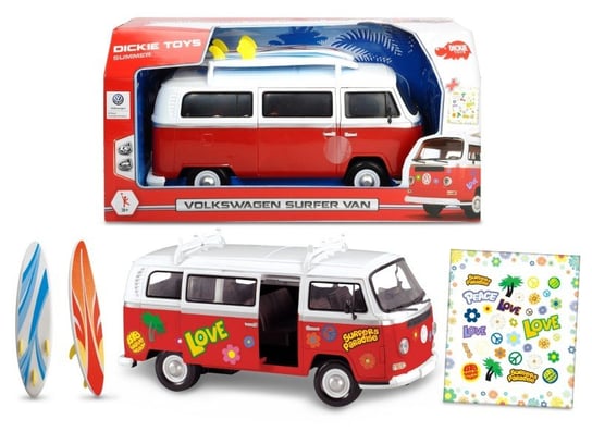 Dickie Toys, auto City Van Surfera Dickie Toys