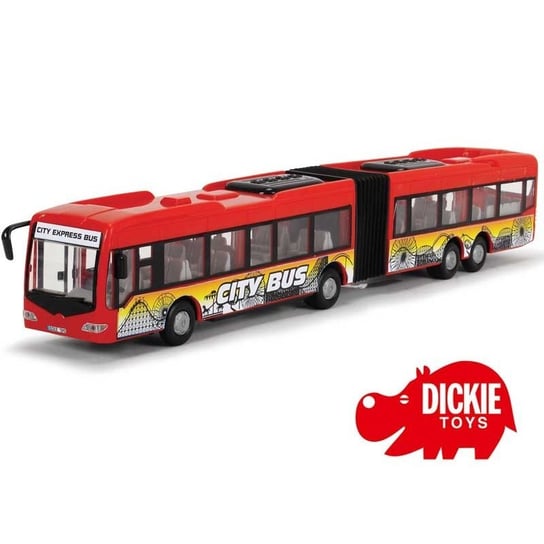 Dickie Toys, autobus przegubowy City Express Dickie Toys