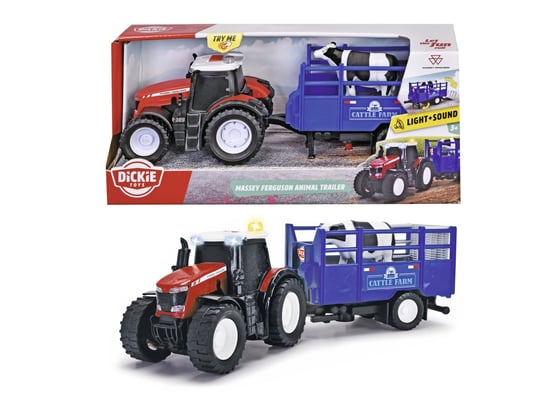 Dickie Toys, FARM Massey Ferguson traktor, 26 cm Dickie Toys
